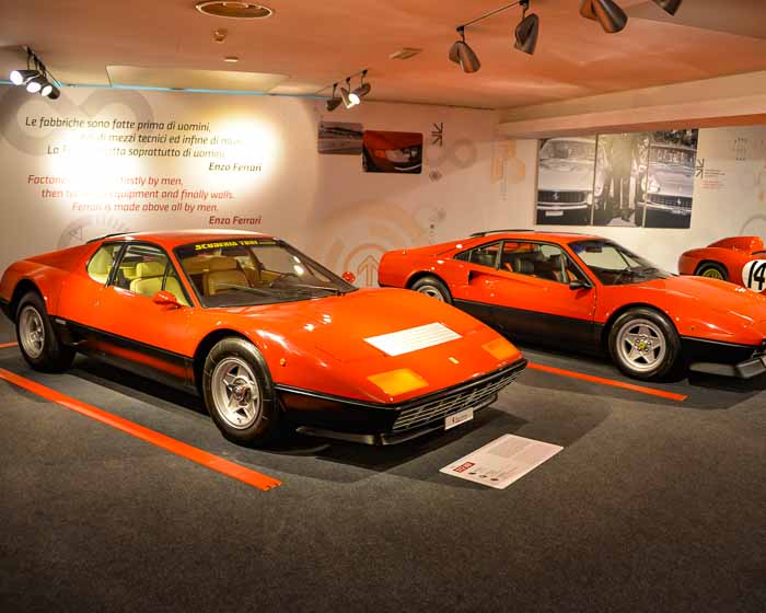 Ferrari Museum at Maranello, Italy