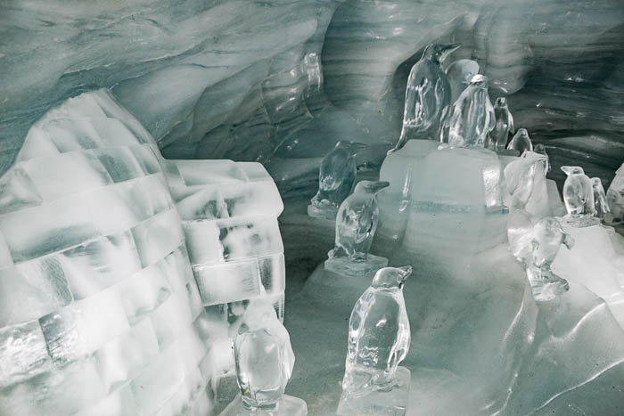 Ice cave at Jungfraujoch